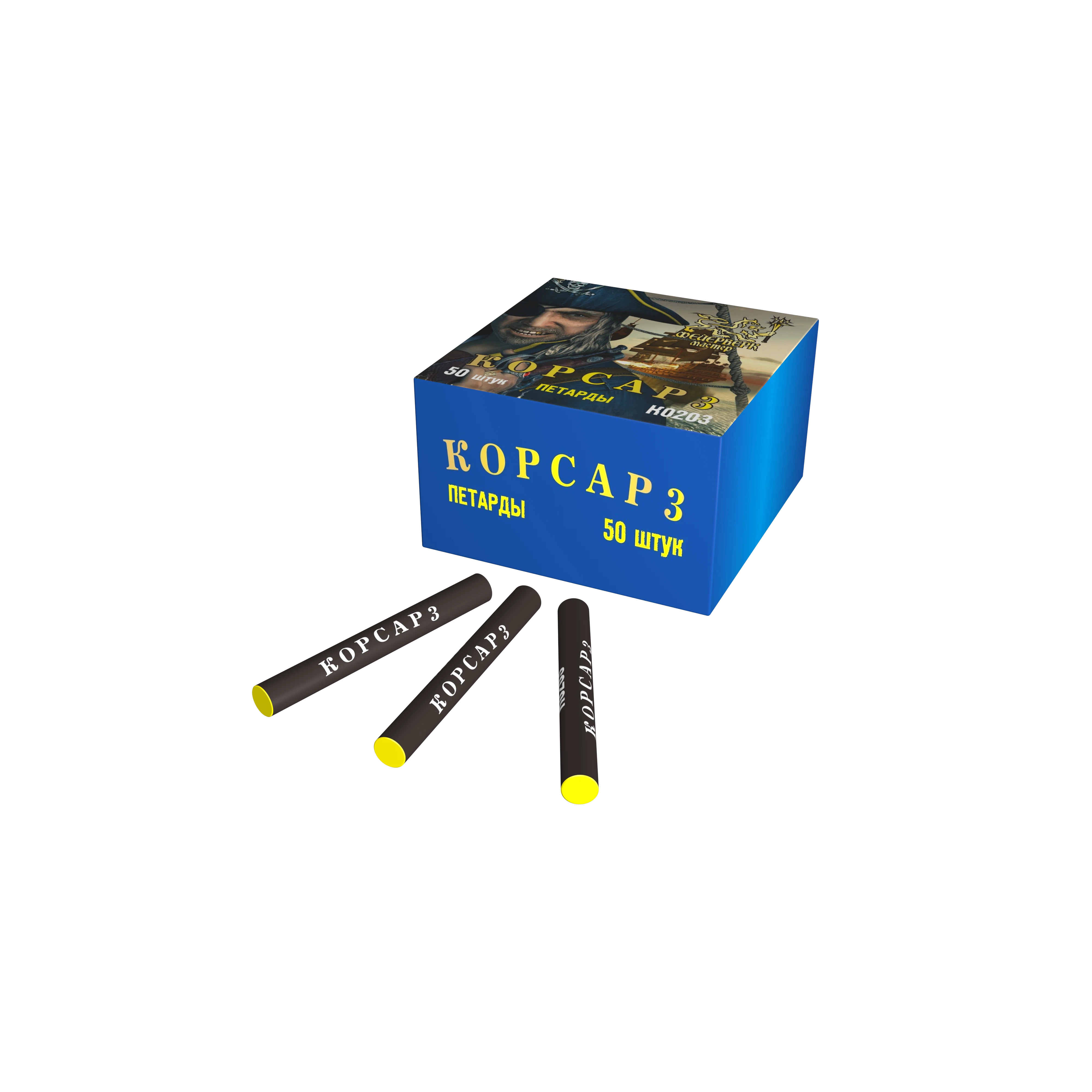 Петарда терочная 3 корсар K0203-1100/50
